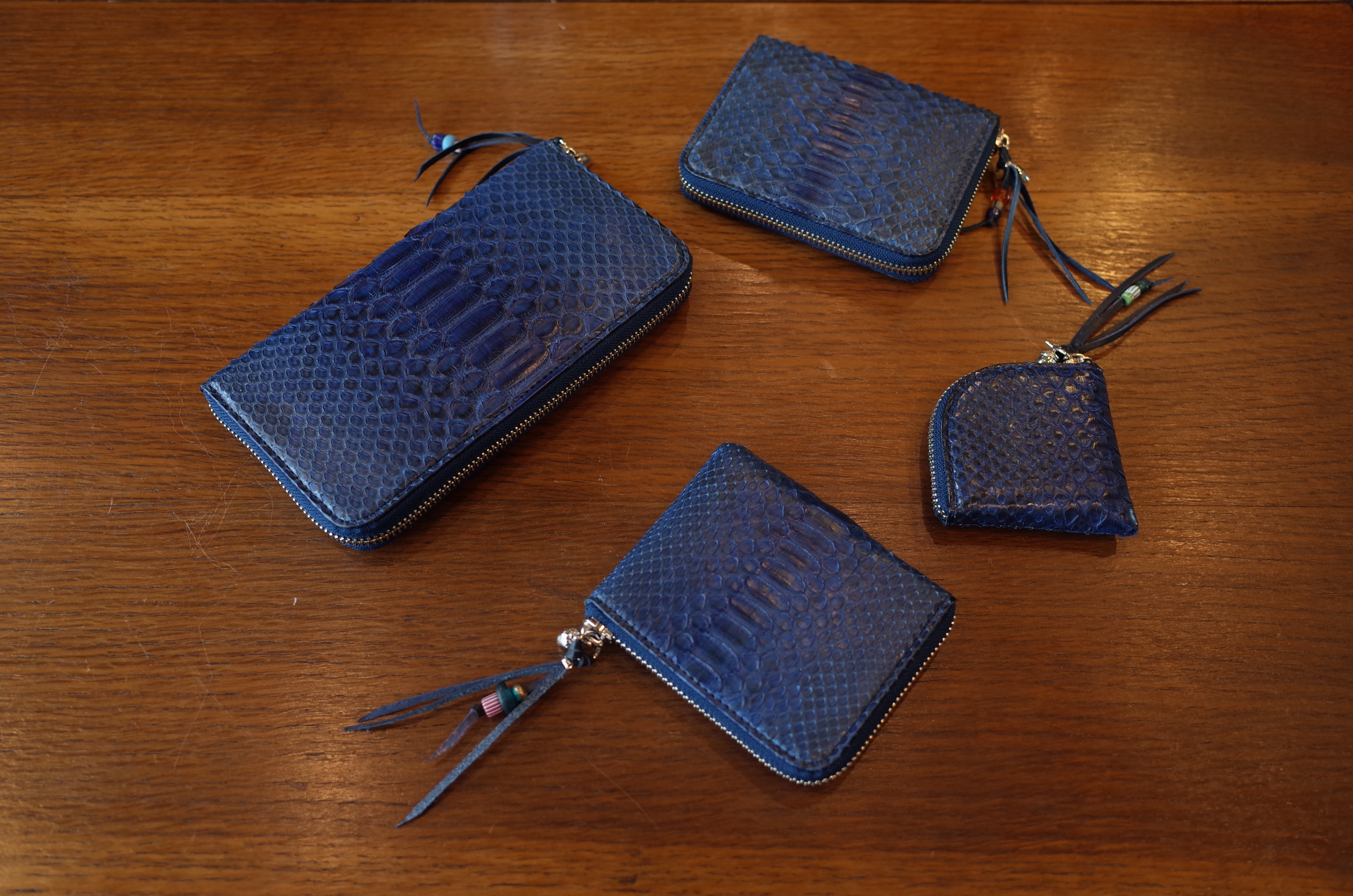 BRU NA BOINNE INDIGO PYTHON WALLET | MAPS&SONS