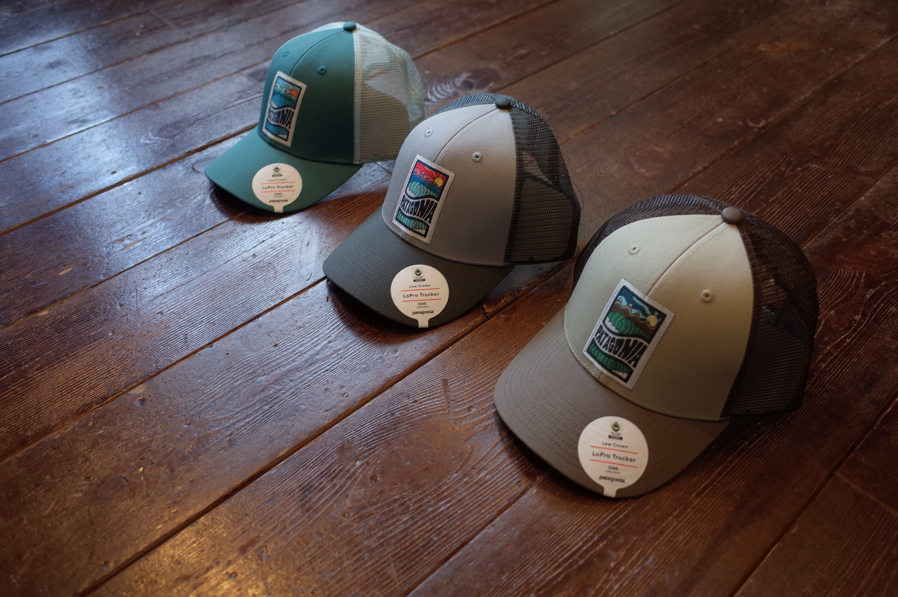 Patagonia cosmic peaks store lopro trucker hat