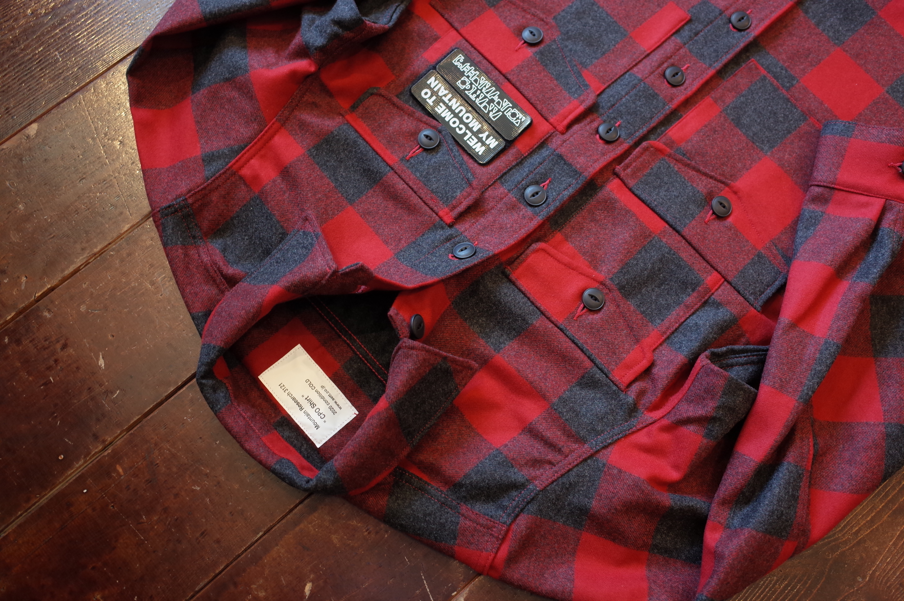 Mountain Research 3121 “CPO Shirt” XLサイズ室内試着のみの美品です