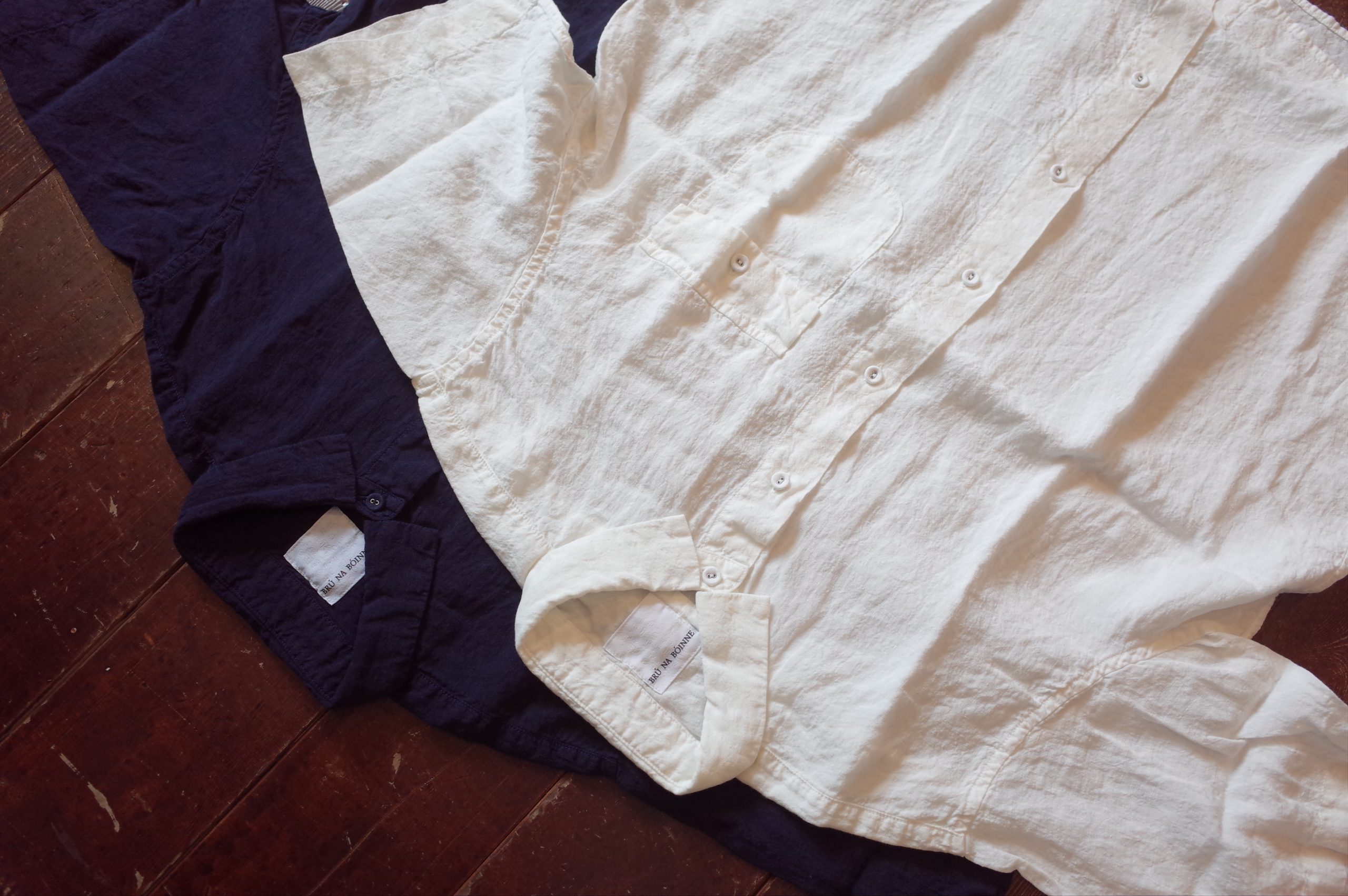 BRU NA BOINNE GRANDPA LINEN SHIRTS | MAPS&SONS