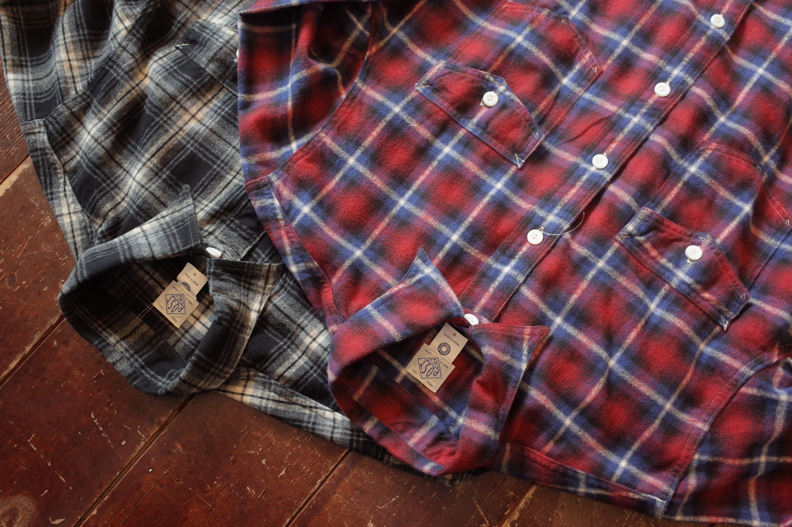 ポストオーバーオールズ #3216-FP1 The NAVY CUT 2 POST O' ALLS #3216